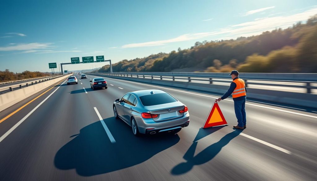 découvrez comment utiliser la bande d'arrêt d'urgence en toute sécurité pour gérer les situations d'urgence sur la route et protéger tous les usagers.