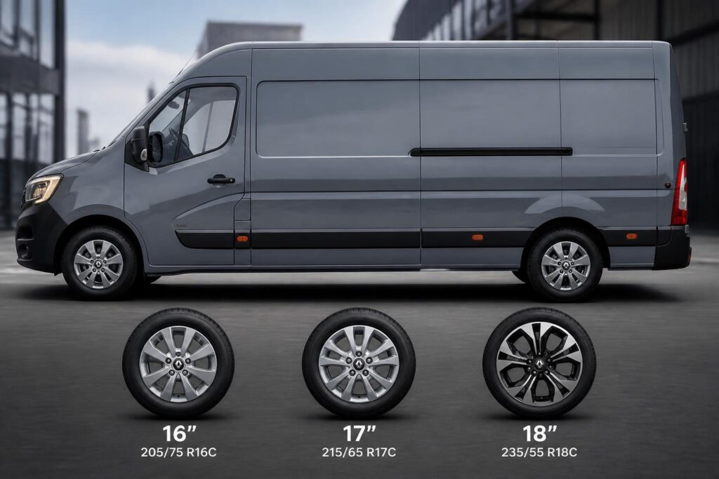 découvrez comment choisir la bonne taille de jante pour votre renault master afin d'optimiser les performances et la sécurité de votre camionnette.