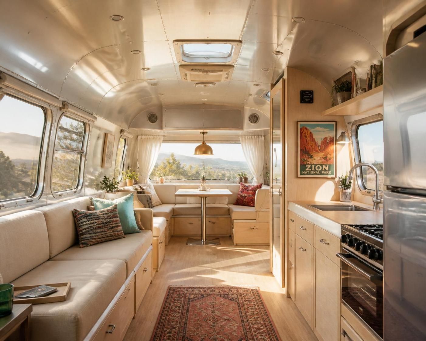 découvrez comment aménager l'intérieur de votre caravane airstream en alliant style et confort pour des voyages uniques et élégants.