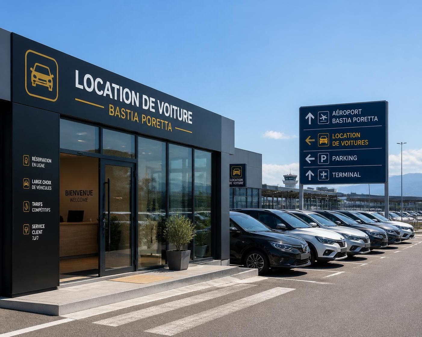 découvrez nos conseils pour bien choisir votre prestataire de location de voiture à l'aéroport de bastia et éviter les mauvaises surprises.