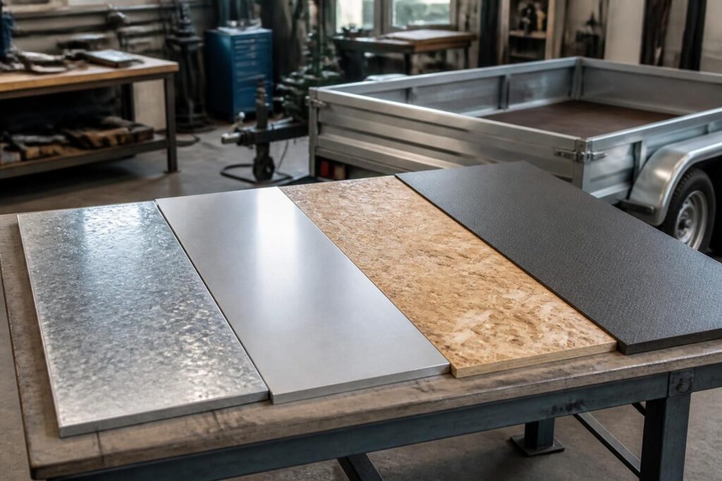 découvrez comment choisir la plaque pour fond de remorque la plus résistante en fonction des matériaux disponibles, pour garantir durabilité et performance optimale.