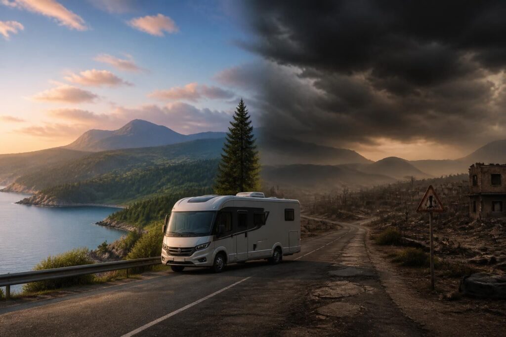 découvrez quels pays éviter pour un road-trip en camping-car sans souci et profitez pleinement de votre voyage en toute sécurité.