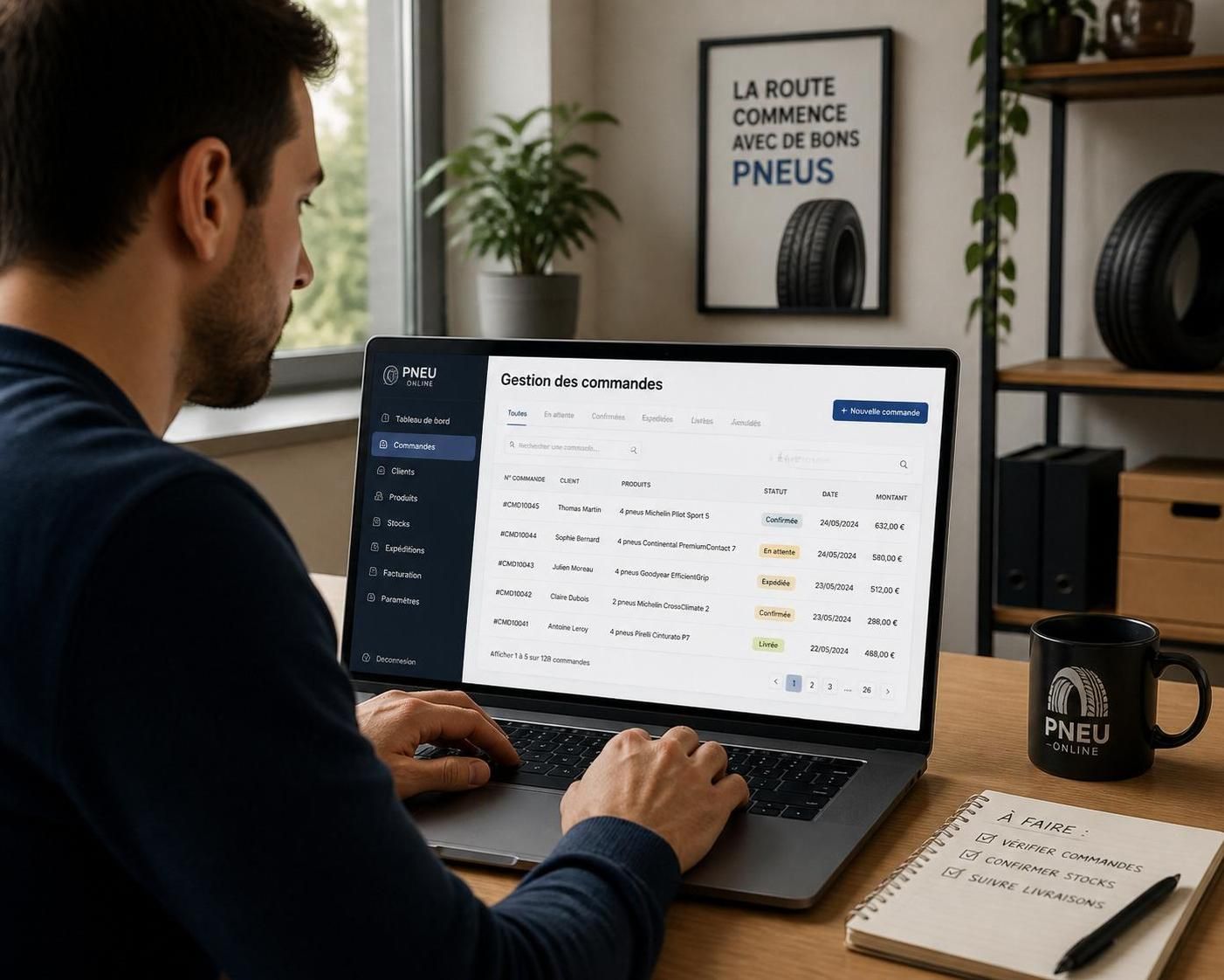 découvrez comment gérer facilement vos commandes en ligne avec 123 pneu mon compte. suivez vos commandes, modifiez vos informations et profitez d'un service simple et rapide.