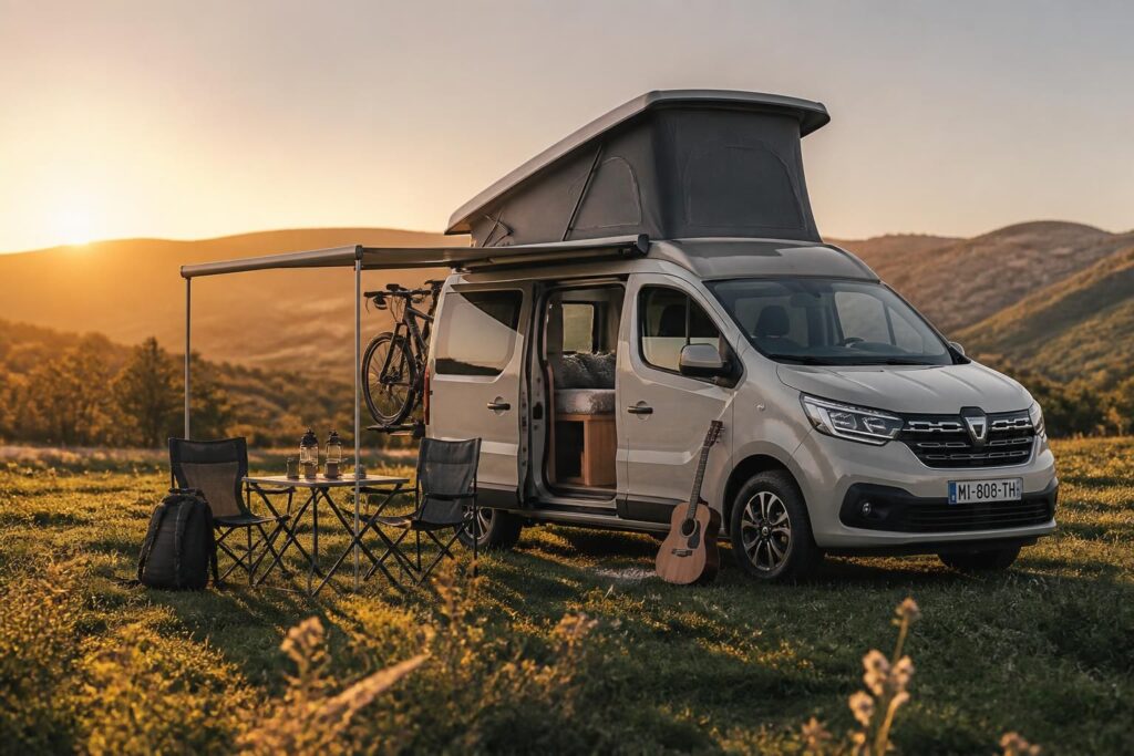 découvrez la dacia campervan, une solution économique et pratique pour vivre un road-trip original et mémorable. partez à l'aventure autrement sans vous ruiner !