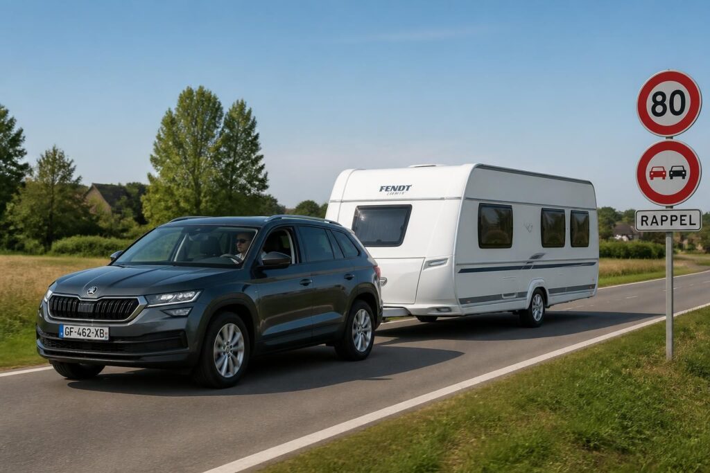 découvrez quelle catégorie de permis choisir pour tracter une caravane en toute légalité et profitez de vos voyages en toute sécurité.