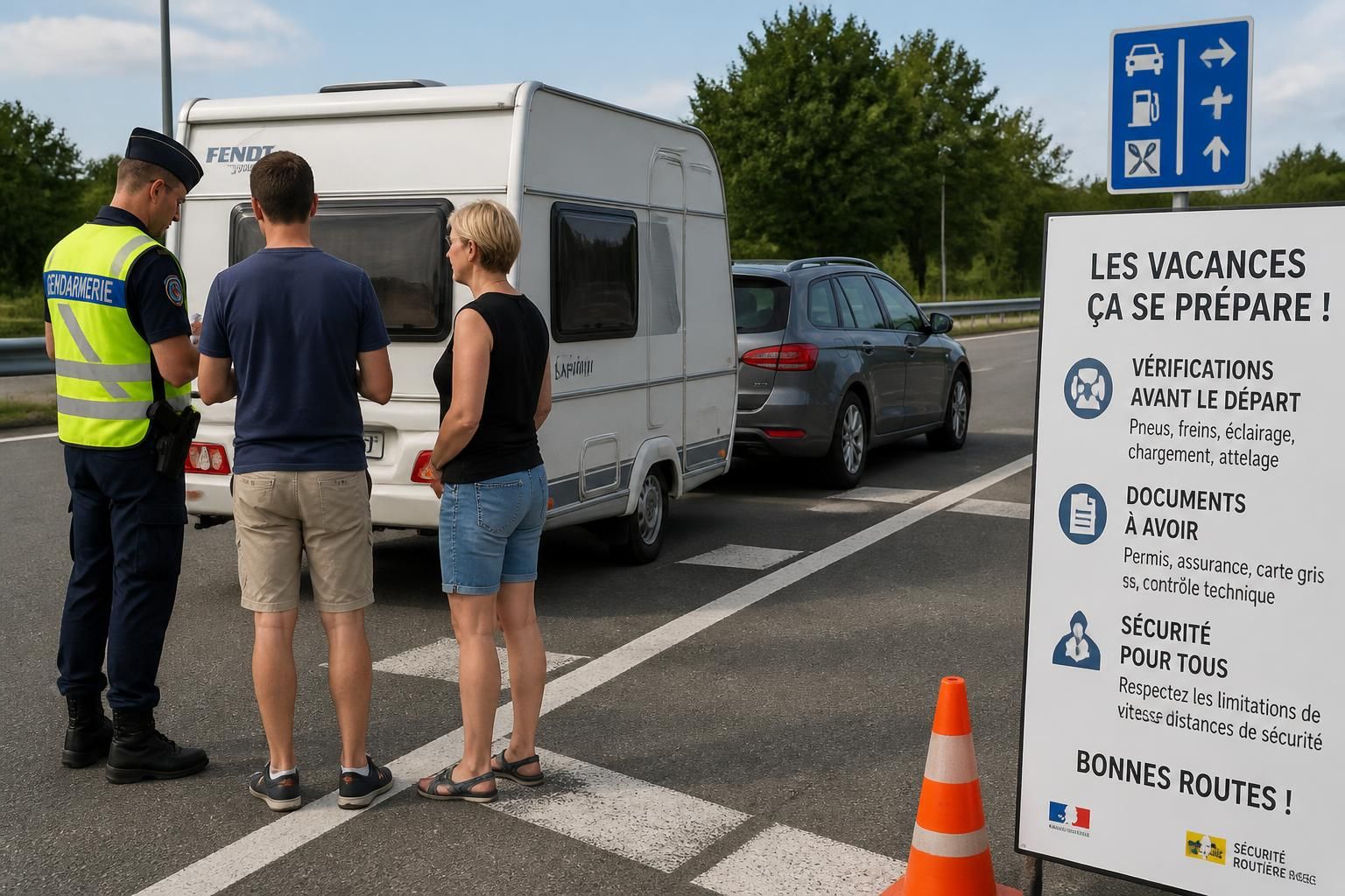 découvrez quelle catégorie de permis est nécessaire pour tracter une caravane en toute légalité et voyagez en toute sécurité.