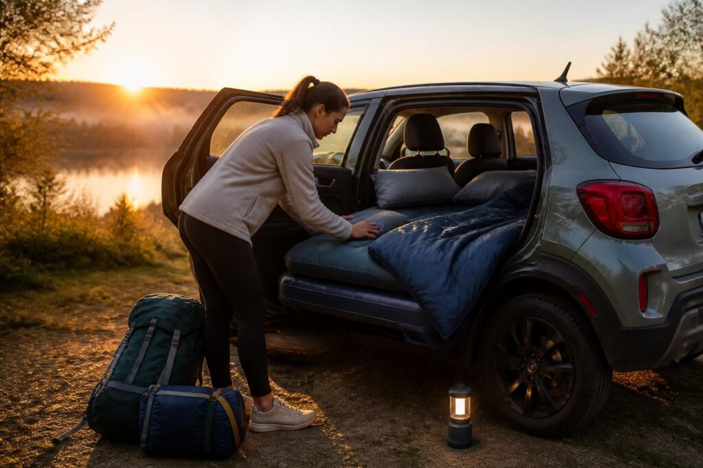 découvrez quel kit decathlon choisir pour dormir confortablement dans votre voiture et profitez d'un sommeil optimal lors de vos déplacements.