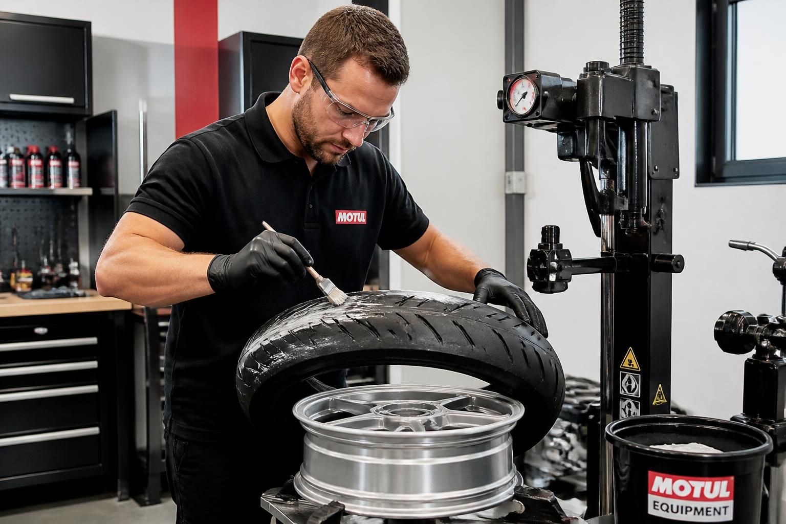 découvrez comment la graisse de montage facilite la pose des pneus moto en assurant un montage plus simple, sûr et efficace, tout en protégeant les composants contre l'usure.