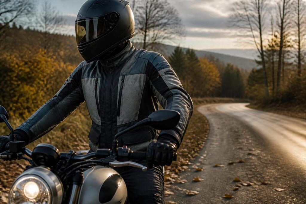 découvrez la veste hybride homme, parfaite pour affronter les changements de saison en moto avec style et confort. alliez protection, polyvalence et légèreté pour vos aventures à deux-roues.