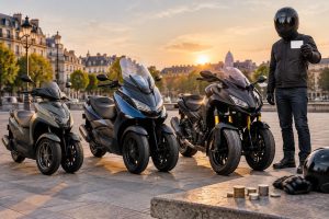 découvrez les modèles de yamaha 3 roues, leurs prix et le permis requis pour conduire un tricity ou un niken en toute légalité.